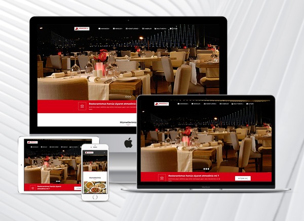 Kafe ve Restoran Web Sitesi